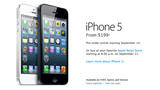 iPhone 5 Pre-Orders to Begin Friday, September 14th at 12:01AM