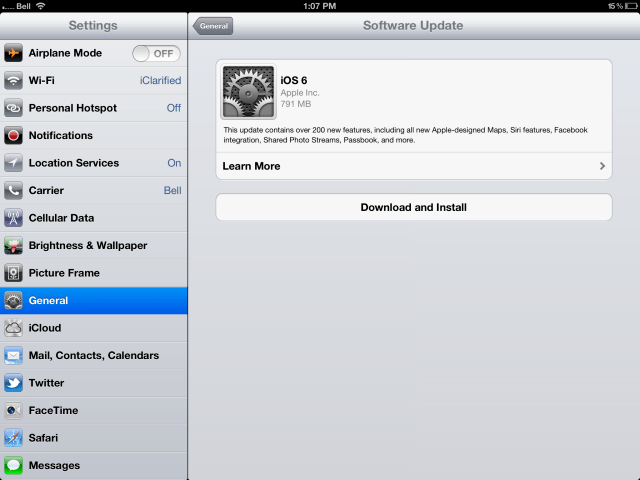 Apple Has Officially Released iOS 6 [Download]