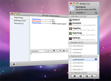 AIM 1.0 for Mac OS X Released