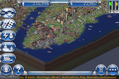 SimCity for iPhone Released