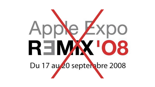 Apple Expo Paris Cancelled