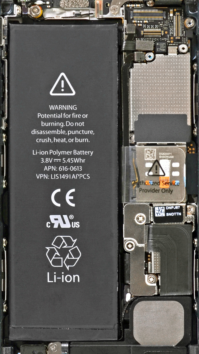 iPhone 5 Internals Wallpaper [Download]