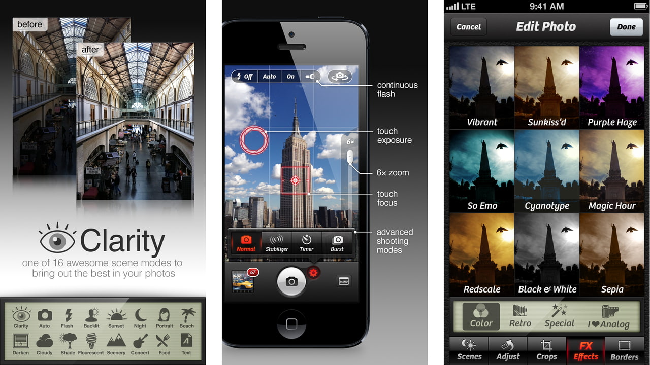 Camera+ Gets Updated With iOS 6, iPhone 5, and iCloud Sync Support ...