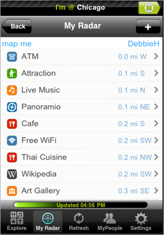 Personal Radar Arrives for iPhone