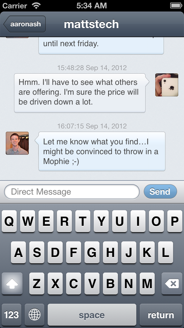 Flurry is a New Twitter App for the iPhone