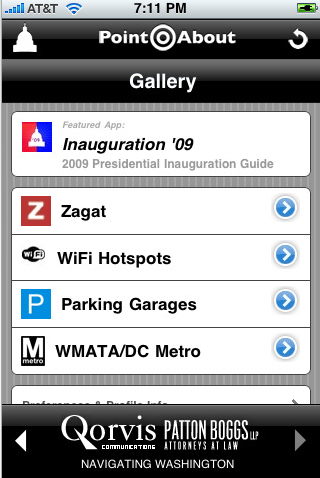 2009 Inauguration Mobile App Launched