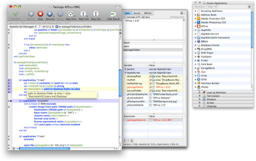 Late Night Software Releases Script Debugger 4.5.1
