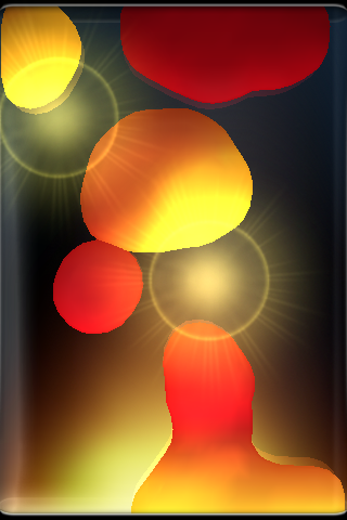 Lava Lamp in an iPhone
