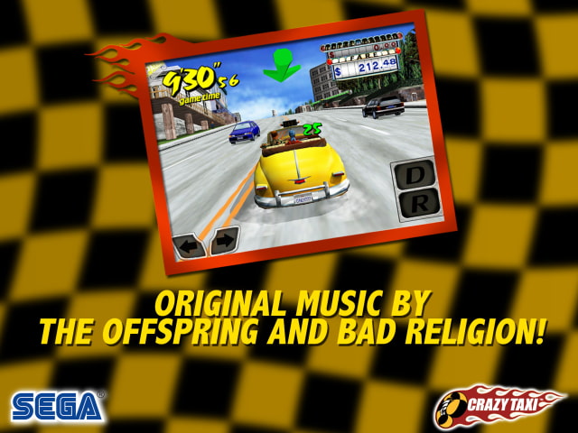 SEGA Releases Crazy Taxi Game for iOS