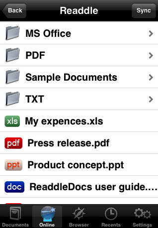ReaddleDocs 1.2 for iPhone Released