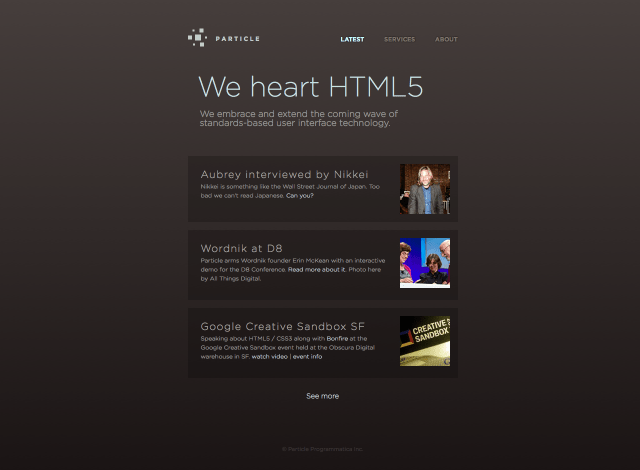 Apple Acquires Web App Firm Particle