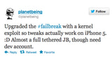 Planetbeing Updates Failbreak With Kernel Exploit