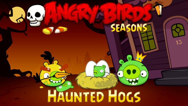 Angry Birds Seasons Adds 30 Spooky Levels