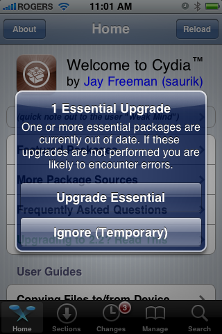 Nueva Versión de Cydia Installer Lanzada