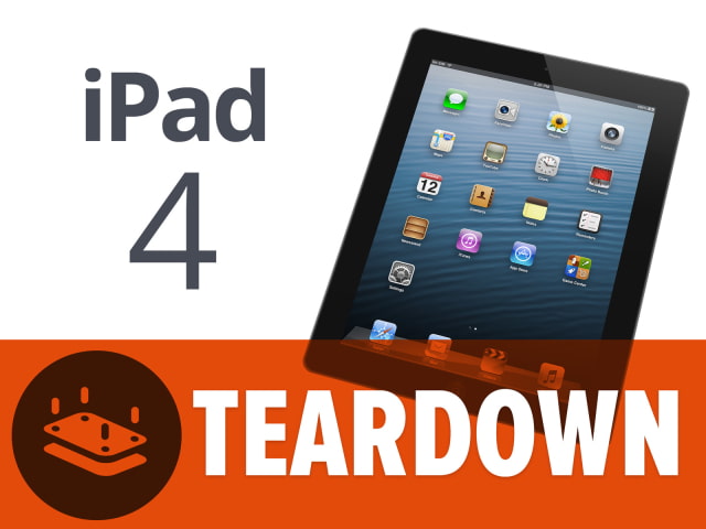 iFixit Teardown of the New Fourth Generation iPad [Photos]