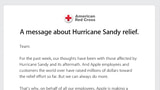 Apple Donates $2.5 Million for Hurricane Sandy Relief