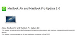 Apple Releases MacBook Air and MacBook Pro Update 2.0