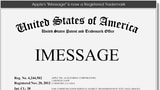 Apple Granted U.S. Trademark for 'iMessage'