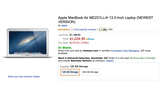 Amazon Discounts 13-Inch MacBook Air, 13-Inch MacBook Pro