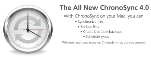 ChronoSync 4.0 and ChronoAgent 1.0 for Mac