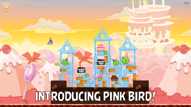 Angry Birds Turns Three, Adds Thirty New Levels, Pink Bird, iPhone 5 Support