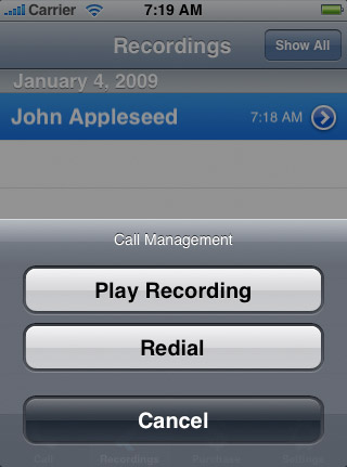 iSpoof Fakes Your iPhone Caller ID