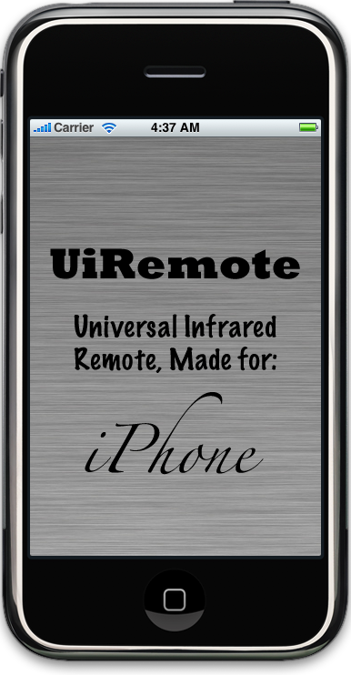 UIRemote מגיע בקרוב לiPhone