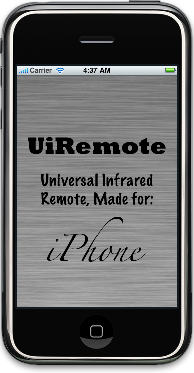 UIRemote Coming Soon for the iPhone