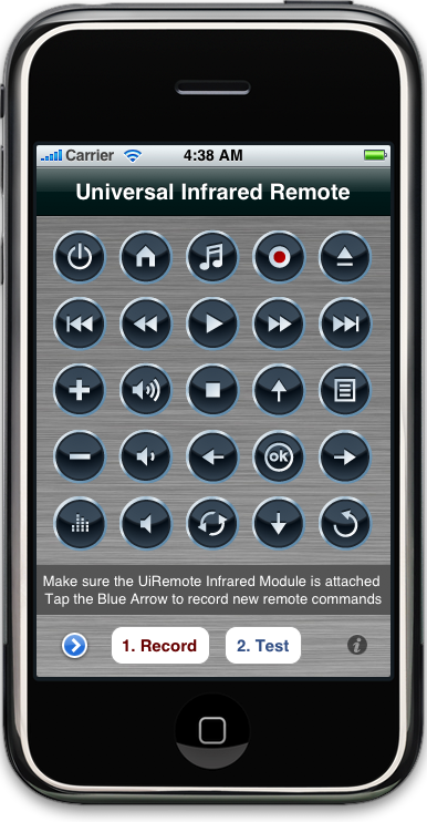 قريبا جدا: UIRemote لجهاز iPhone