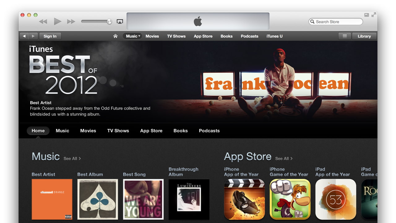 Apple Posts Its 'Best of 2012' Lists for Apps, Movies, Music, TV, Books ...