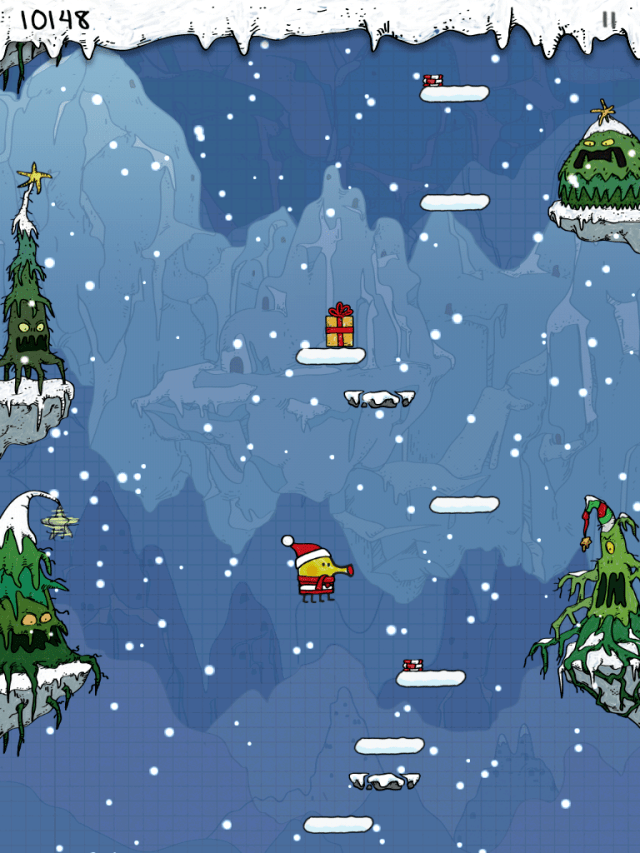 Doodle Jump Christmas Special 2.0 Released for iOS