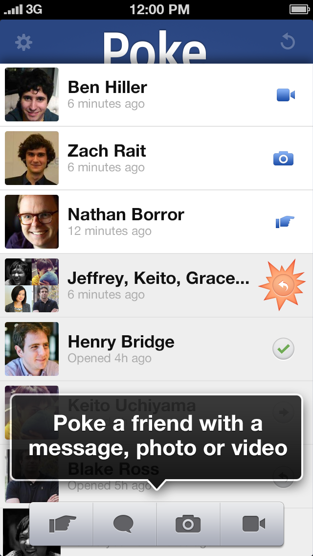 Facebook Releases New Facebook Poke App for the iPhone