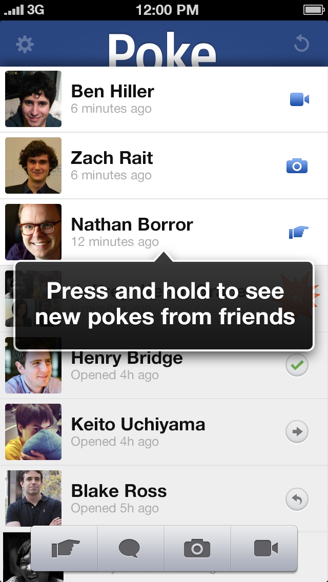 Facebook Releases New Facebook Poke App for the iPhone