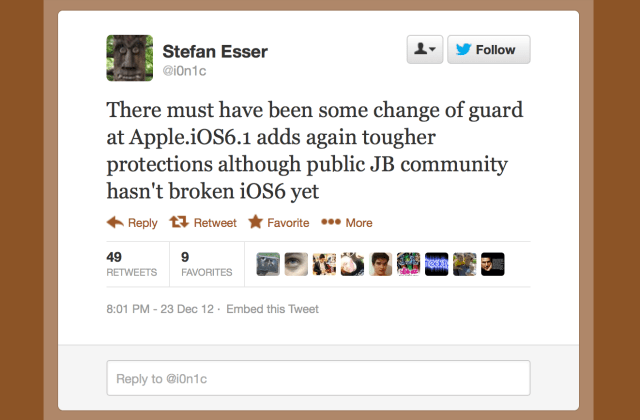 Apple Makes Jailbreaking More Difficult in iOS 6.1 Despite No Jailbreak for iOS 6