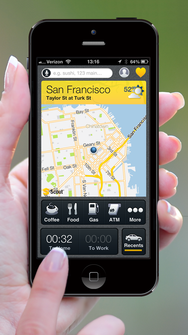 Scout GPS Voice Navigation App Gets iPhone 5 Support ...