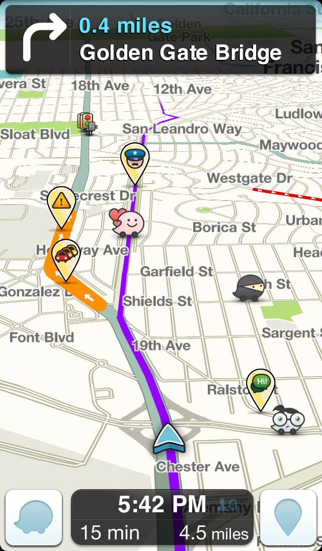 Waze GPS App Gets New Share My Drive and Share Location Interface