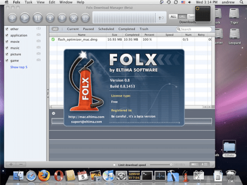 Eltima Software Announces Folx Downloader 0.8