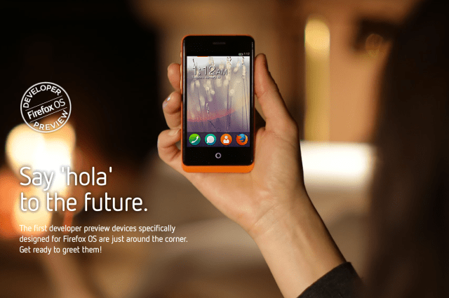 Mozilla Announces Firefox OS Developer Preview Phone