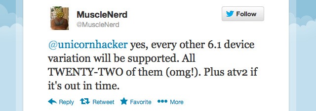 iOS 6.1 Jailbreak to Support All 22 Device Variations