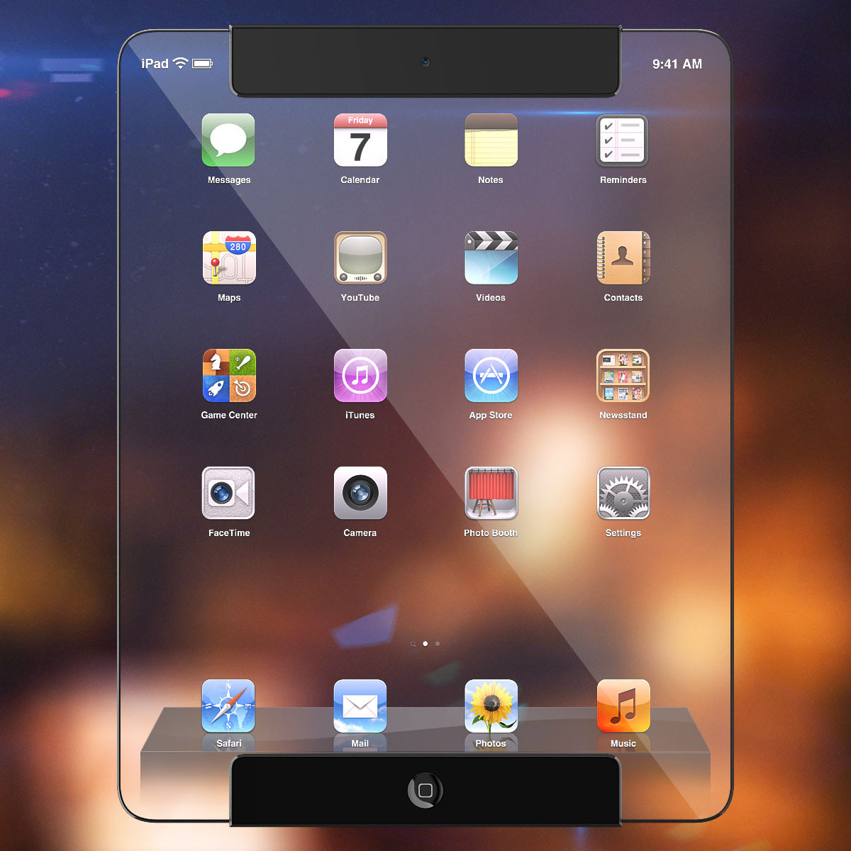New Transparent iPad Concept [Video]