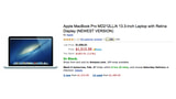 Amazon Discounts 13-Inch and 15-Inch Retina Display MacBook Pros