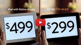 Amazon Ad Compares the iPad With Retina Display to the Kindle Fire HD [Video]