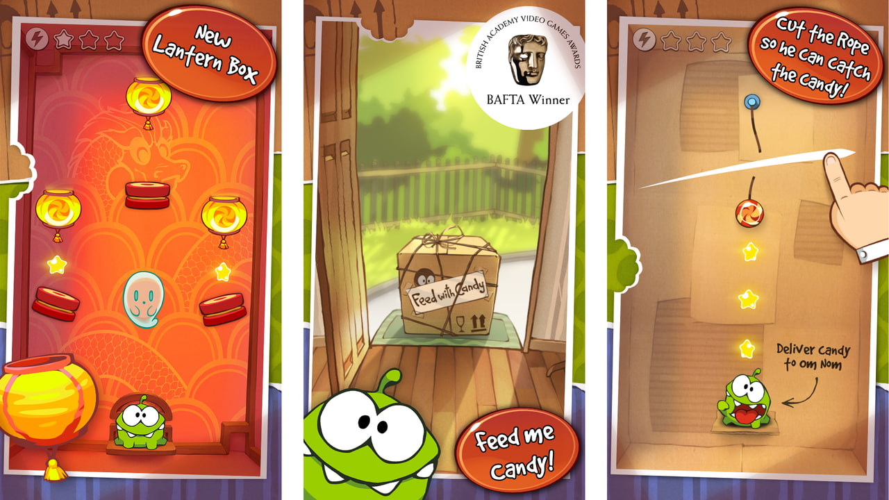 Cut the Rope Gets New Lantern Box With 25 Levels - iClarified