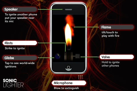 Smule Releases Sonic Lighter for iPhone