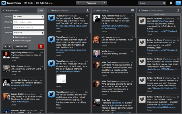 TweetDeck for Mac Gets Search Column Content Filters and Other Improvements