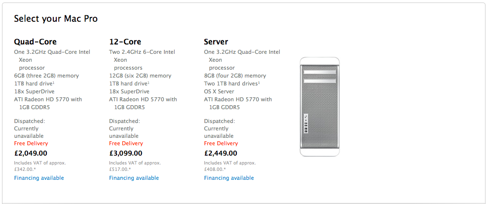 Apple Stops Selling the Mac Pro on its European Online Stores