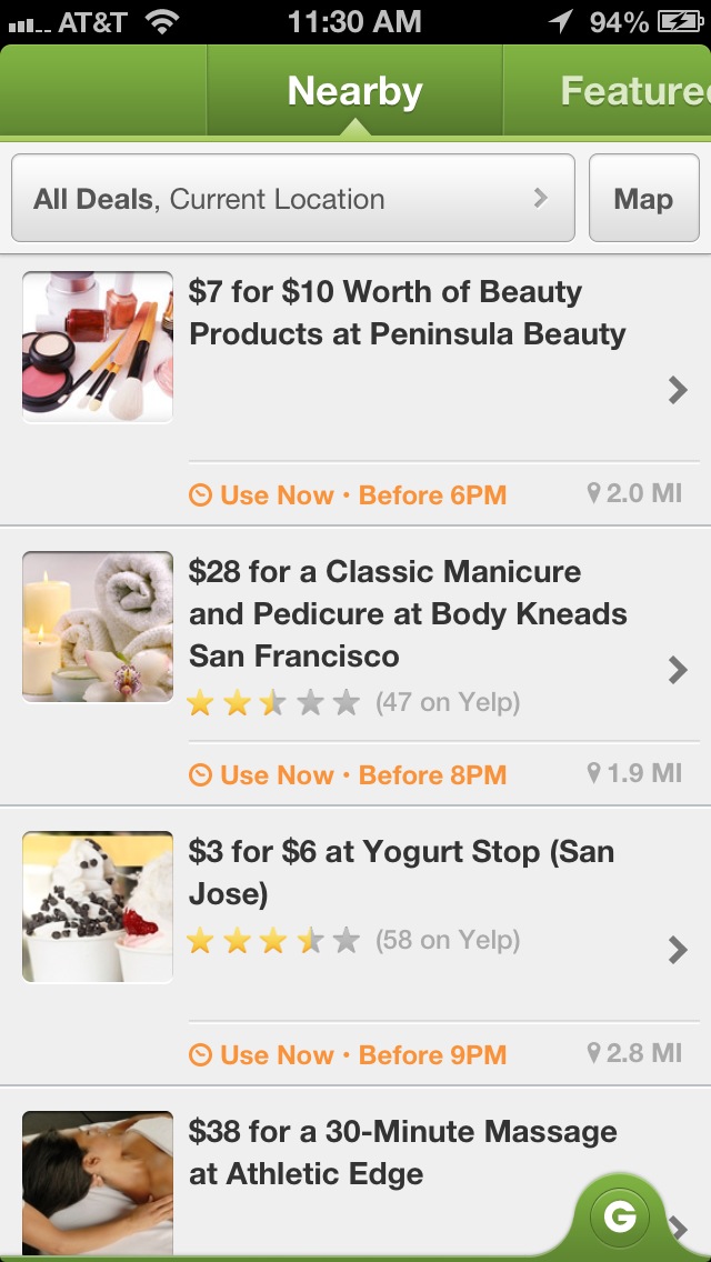 Groupon App Gets New Search Function, Descriptive Categories