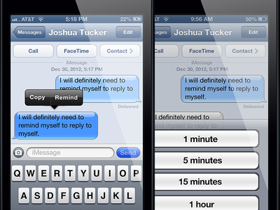 Reminders for Messages for iOS Concept Turned Tweak