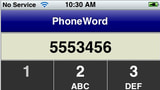 infiniteNIL Releases PhoneWord for iPhone