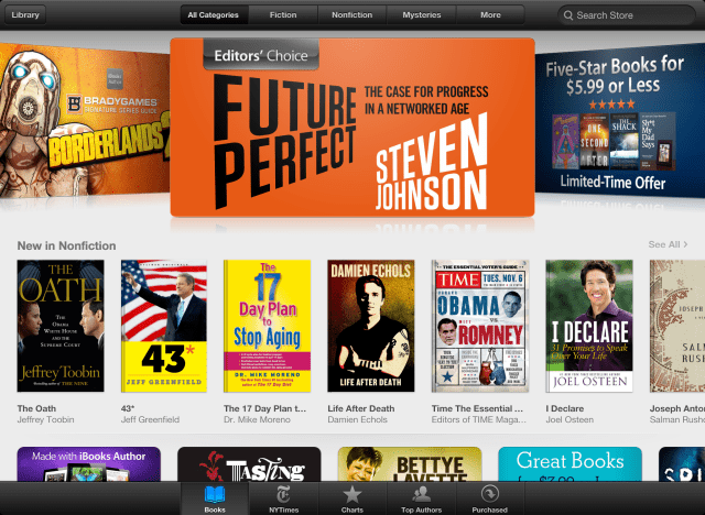 Apple Releases iBooks 3.1, Brings iBookstore to Japan